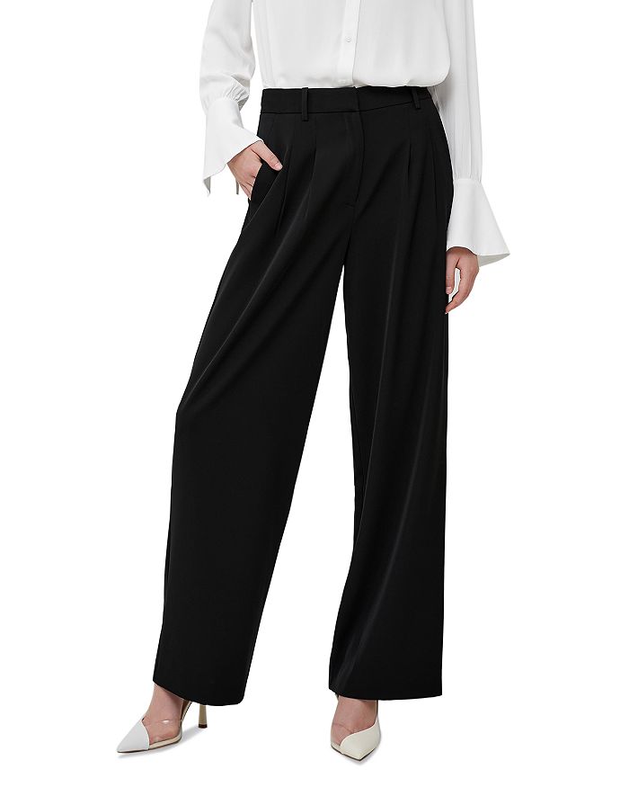 FRENCH CONNECTION Harry Pleated Suiting Trousers | Bloomingdale's