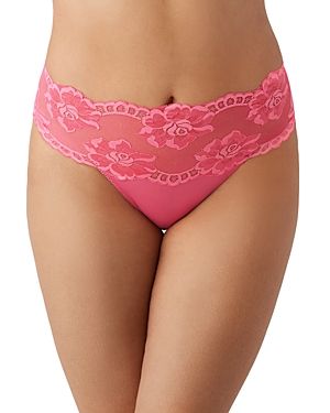 Shop Wacoal Light And Lacy Hi C In Hot Pink