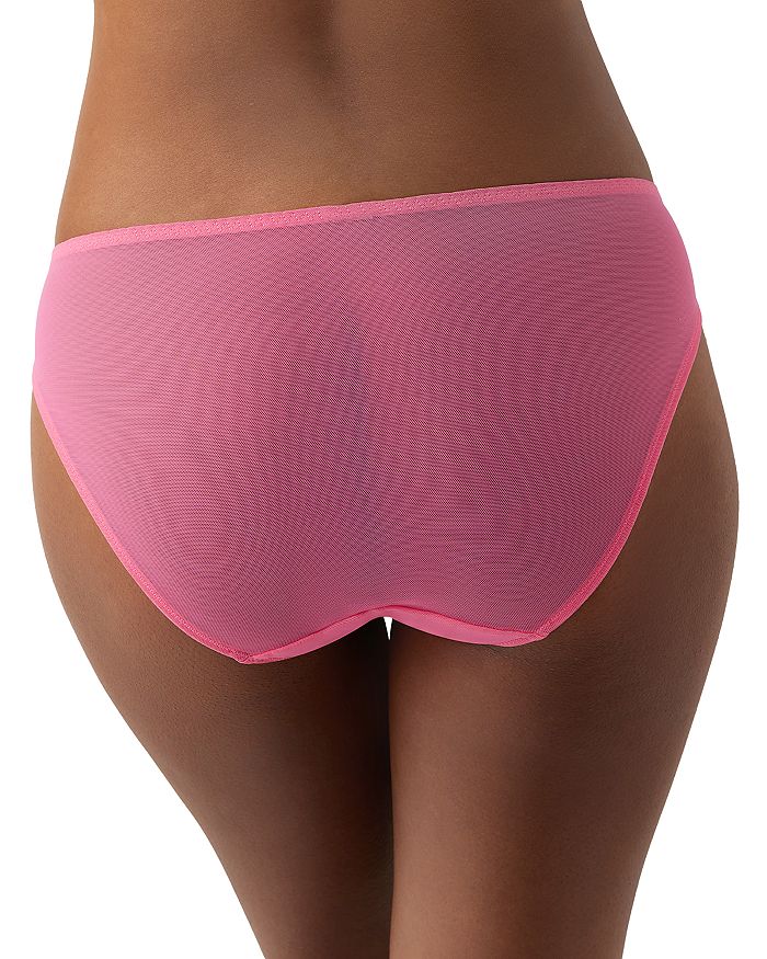 Shop Wacoal Embrace Lace Bikini In Hot Pink/multi