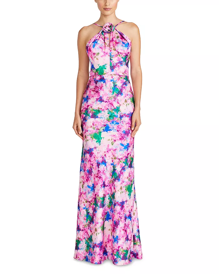 ML Monique Lhuillier Lace Midi Dresses