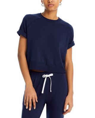 Brooks Short Sleeve Sweatshirt & Brooks Cropped Flare Sweatpants