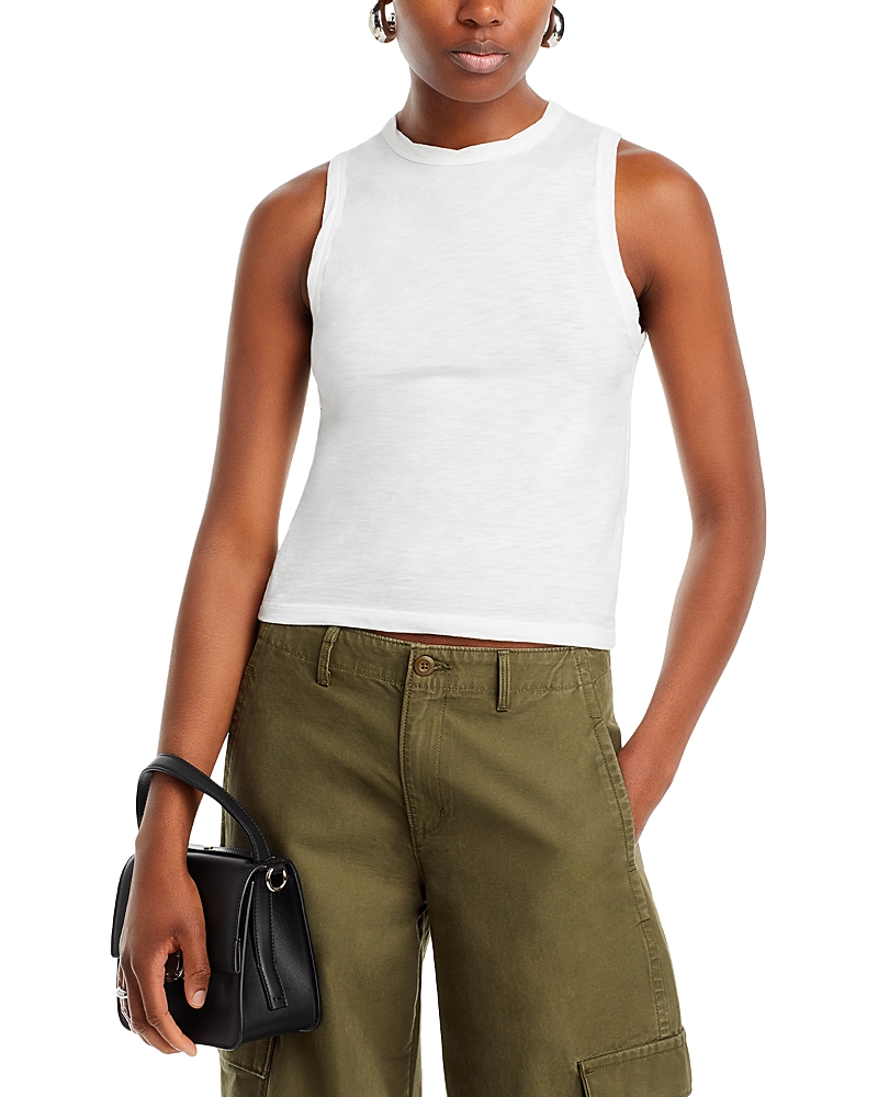 Rag & Bone Sadie Muscle Tee In White