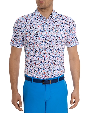 Shop Robert Graham Lucca Classic Fit Polo Shirt In Multi