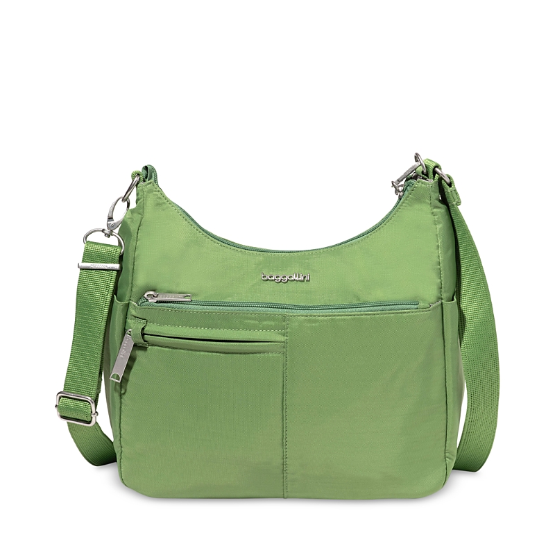 Baggallini Securtex Anti Theft Crossbody Bag In Moss