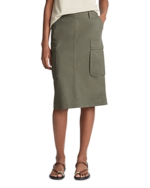 Shop Vince Utility Cargo Skirt In Night Pine