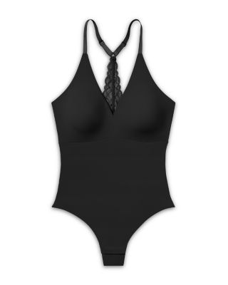 True Body Lace Racerback Bodysuit