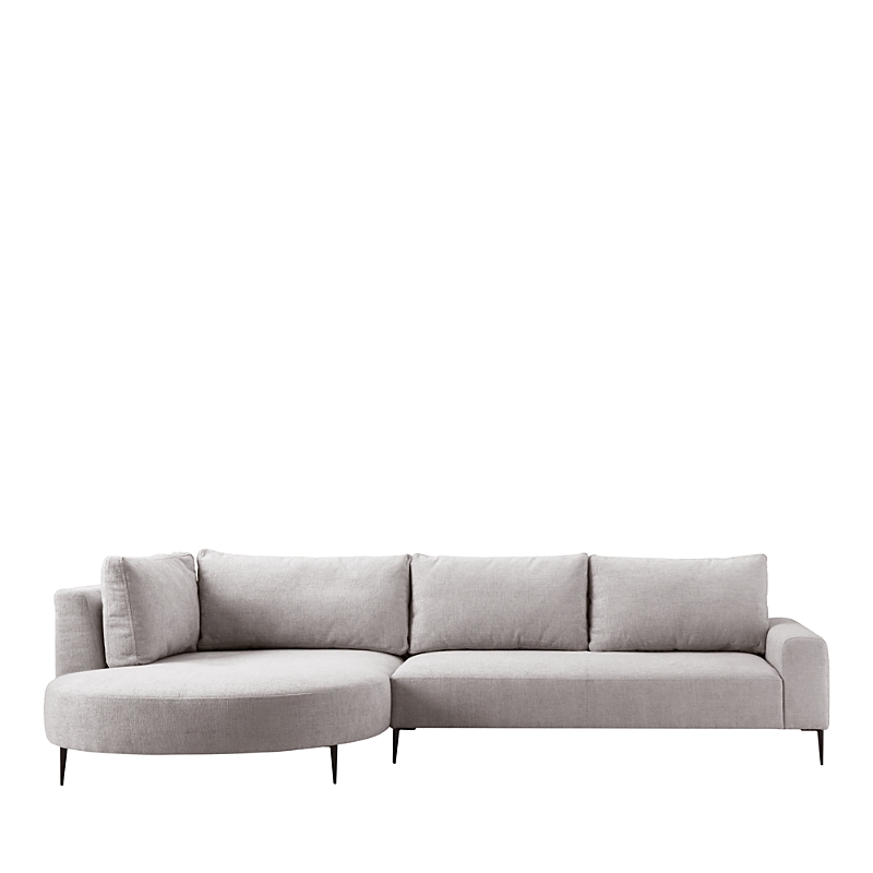 Chateau D'ax Giacomo 2-piece Sectional - Exclusive In Gray