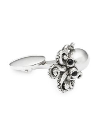 Sterling Silver Octopus Cufflinks