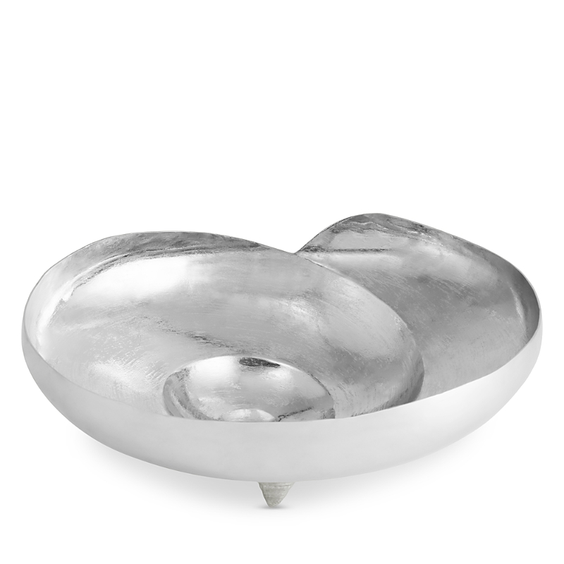 Michael Aram Ocean Reef Nautilus Shell Bowl In Silver