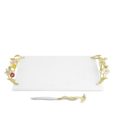 Wildflowers Cheeseboard with Knife