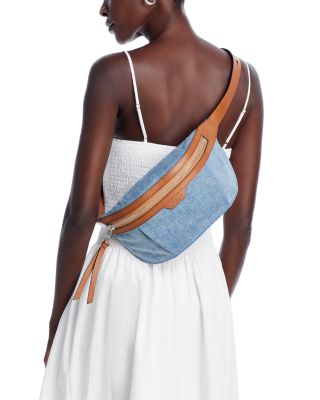 rag & bone Commuter Denim Belt Bag | Bloomingdale's