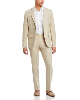 Delave Slim Fit Linen Suit Pants