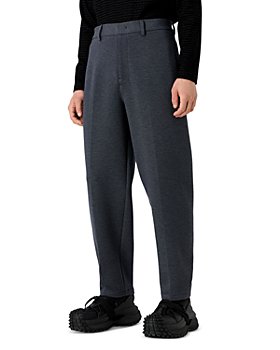 GIORGIO ARMANI COLLEZIONI Size 14 50 wool wide leg career pants
