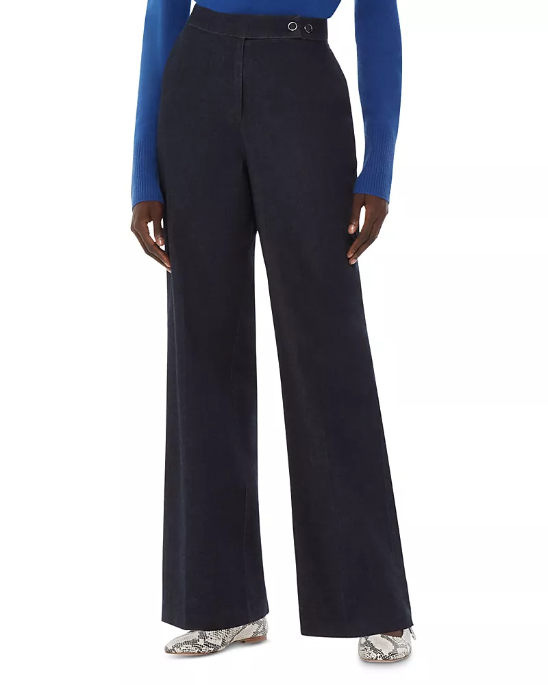 Whistles Joanna Denim Straight Leg Trousers