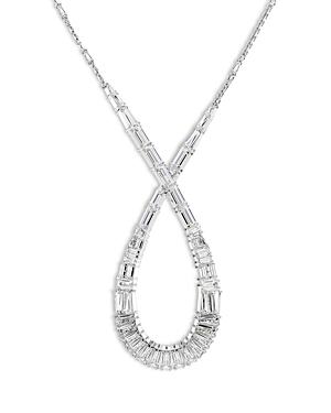 Swarovski Hyperbola Pendant Necklace In Silver