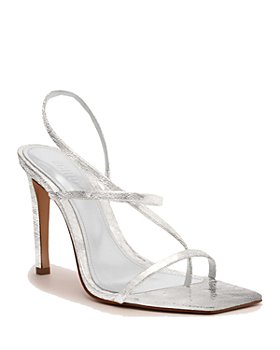 Jade Square-toe Heeled Sandals in Almond-Sustainable & Stylish