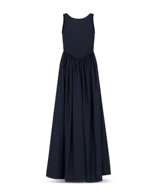 knee length dresses for ladies Off-White Tropical Lightness Sleeveless Maxi Dress – FARM Rio main image 0