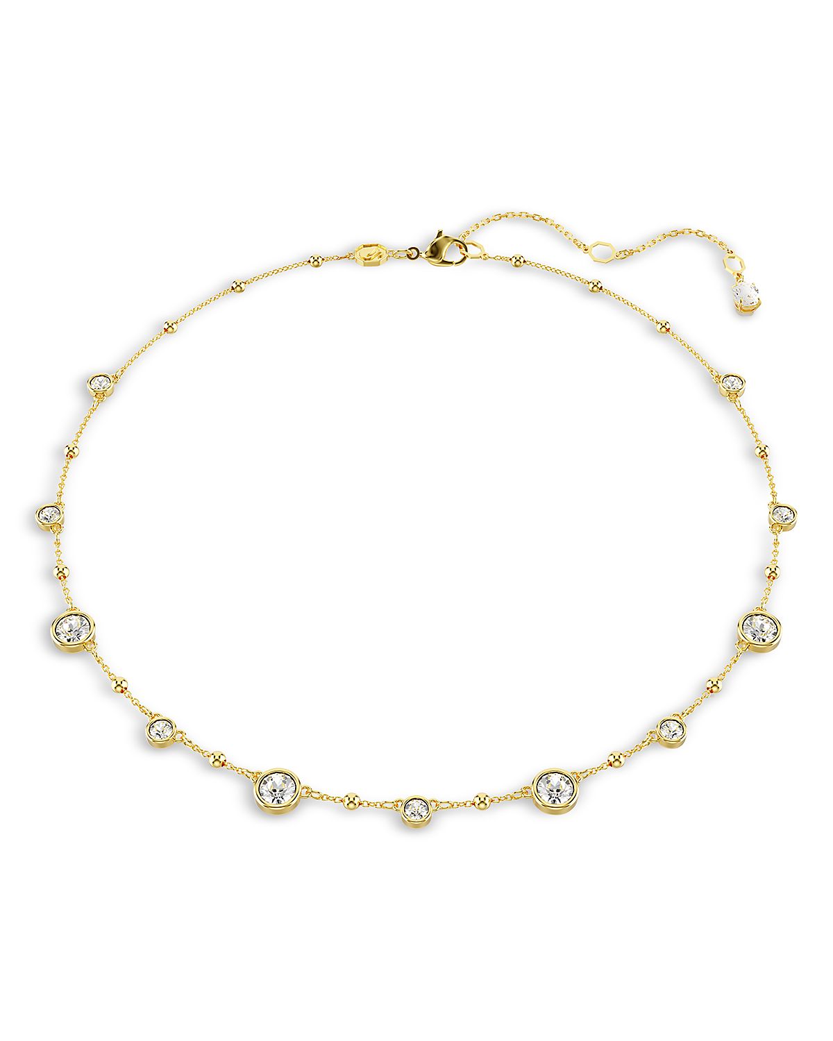 Swarovski Imber Scattered Round Cut Necklace, 17.72