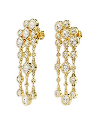 Imber Round Cut Drop Earrings