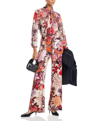 Kobi Halperin - Luna Tie Neck Top & Eloise Wide Leg Pants