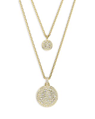 Swarovski - Meteora Layered Pendant Necklace, 15"