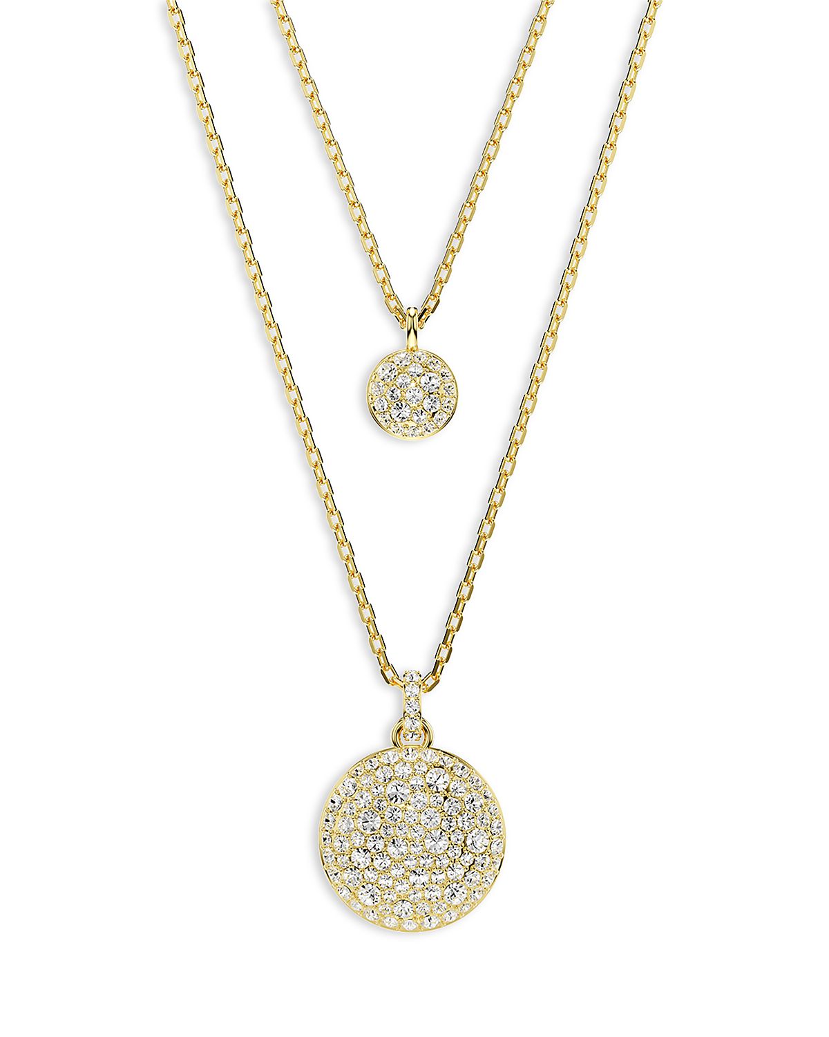 Swarovski Sublima Layered Pendant Necklace
