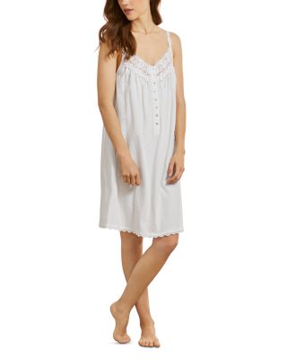 Eileen West - Cotton Lace Trim Chemise