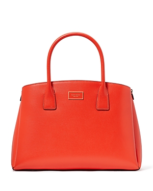 Kate Spade New York Serena Saffiano Leather Satchel In Red Berry
