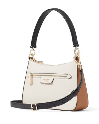 Hudson Color Blocked Pebbled Leather Convertible Crossbody