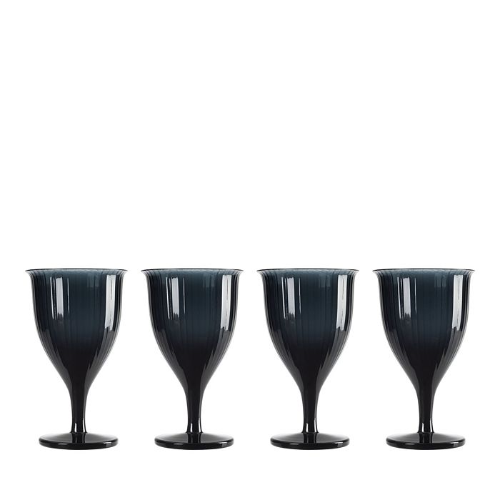 Nude Glass OMNIA Bey Navy Blue Wine Glasses, Set of 4 Bloomingdale's