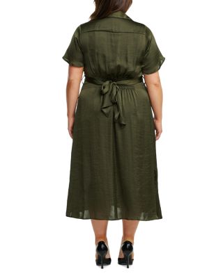 Plus Size Oasis Wrap Dress