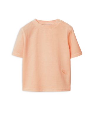 Burberry - Girls' Cedar Embroidered Cotton Tee - Baby