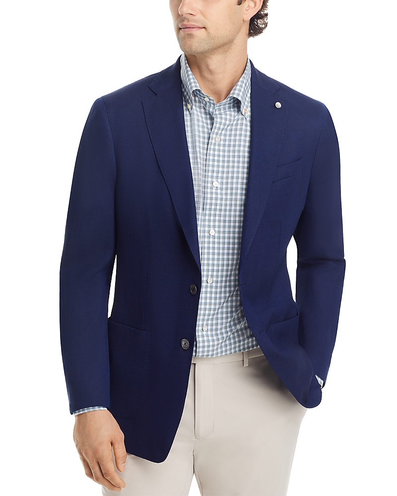 Peter Millar Crown Crafted Excursionist Flex Tailored Fit Blazer In Navy
