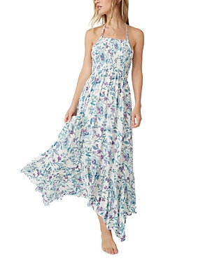 Shop Free People Heat Wave Printed Maxi Dress In Floral Combo