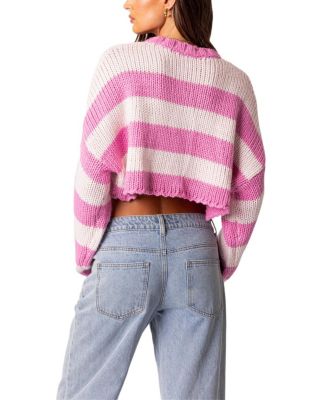 Ozzy Cropped Knitted Sweater
