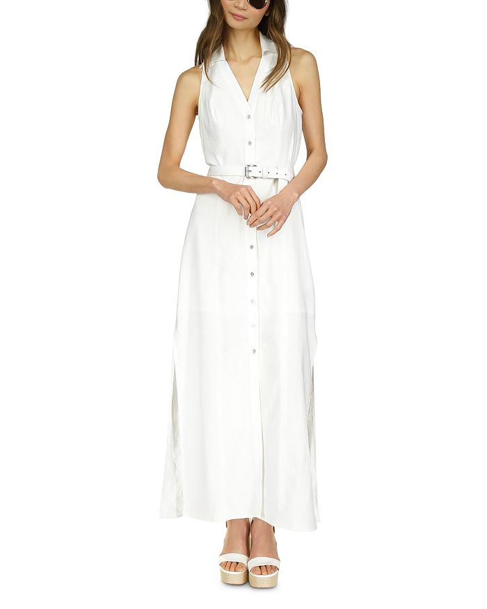 Michael kors hotsell belted maxi dress