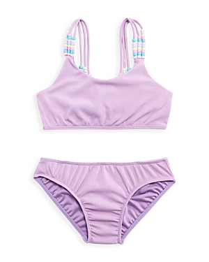Shop Peixoto Girls' Mimi Two Piece Swimsuit - Big Kid In Lavender