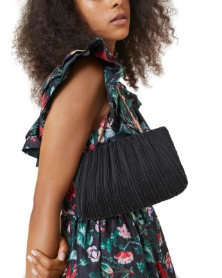 Brit Flat Pleated Pouch Clutch