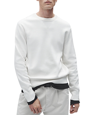 Rag & Bone York Crewneck Sweater In Vanilla