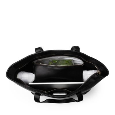 The Faux Leather Insulated Tote