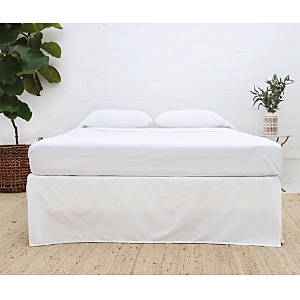 Pom Pom At Home Paneled Bed Skirt, California King In White
