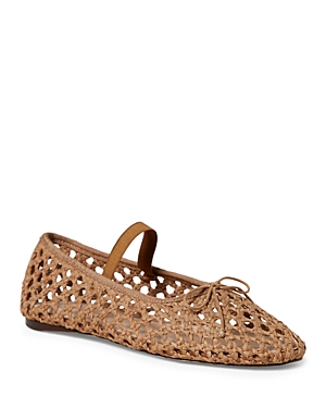 Shop Loeffler Randall Women's Leonie Ballet Flats In Brown