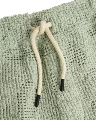 Galbanum Crochet Shorts