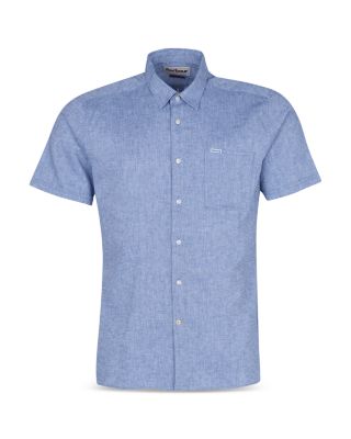 Nelson Tailored Fit Short Sleeve Button Down Shirt