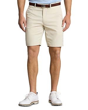 Shop Polo Ralph Lauren Rlx Ralph Lauren Golf Tailored Fit Performance Shorts In Basic Sand