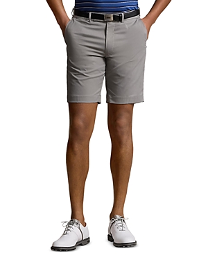 Shop Polo Ralph Lauren Rlx Ralph Lauren Golf Tailored Fit Performance Shorts In Grey