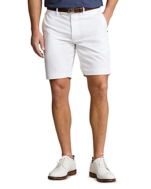 Shop Polo Ralph Lauren Rlx Ralph Lauren Golf Tailored Fit Performance Shorts In White