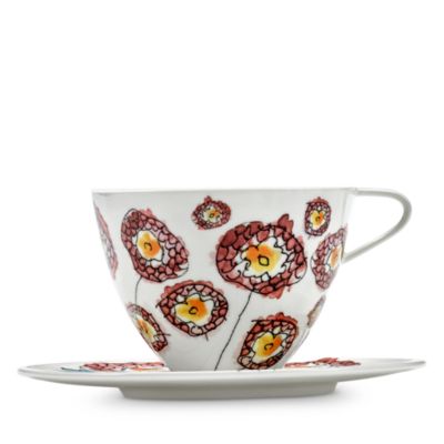 Marni Anemone Cappuccino Cup and Saucer