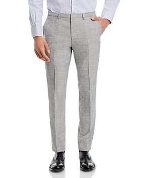 Modern Fit Mid Grey Washable Dress Pant - Benjamin's Menswear