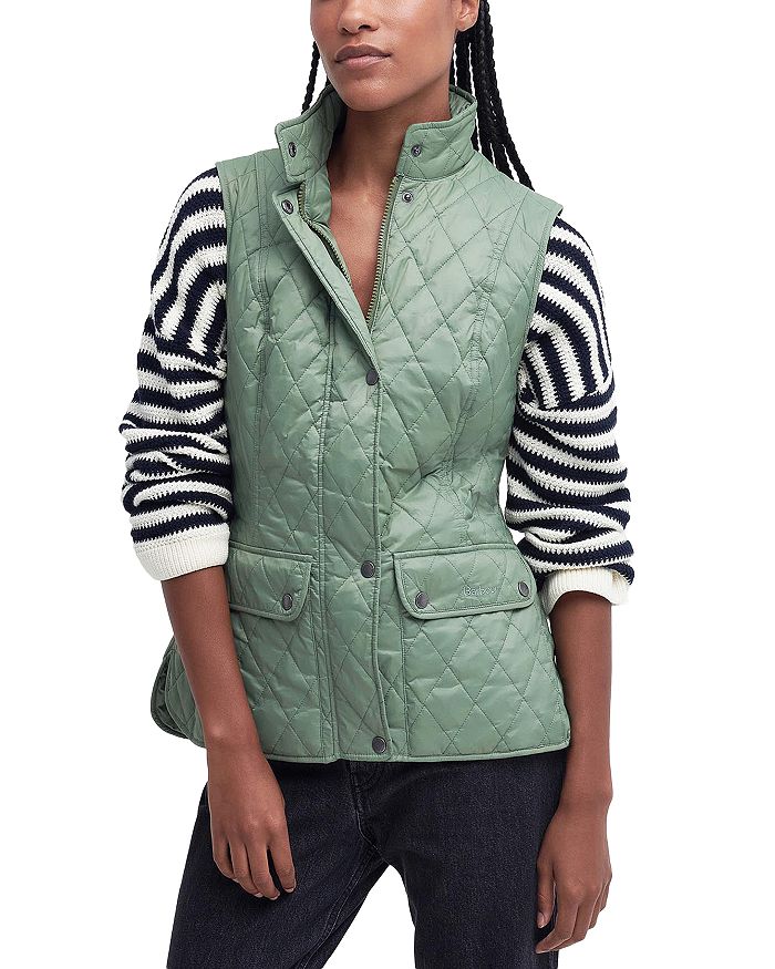 Barbour Otterburn Womens Gilet In Bayleaf